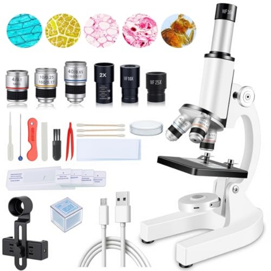 Compound Microscope for Adults - Microscope Compound 40X ulasan dan harga
