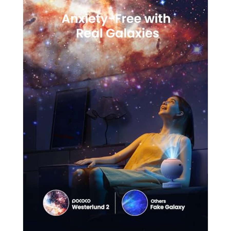 Galaxy Star Projector for Bedr - Planetarium Projector Home ulasan dan harga