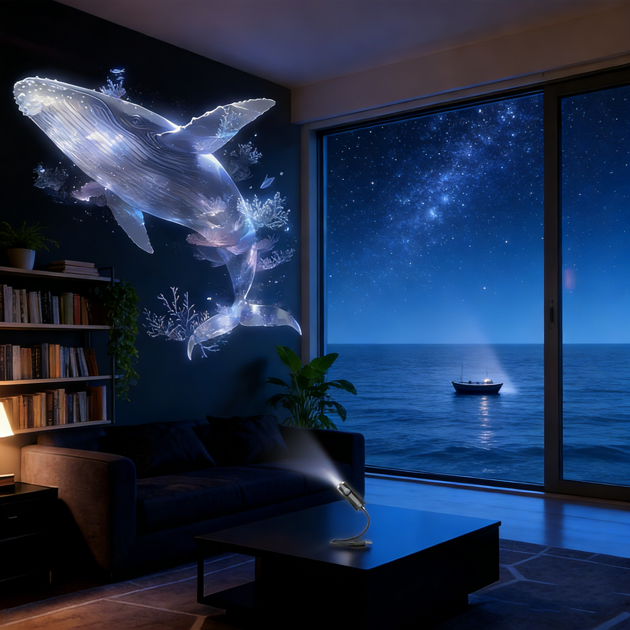 USB Butterfly & Jellyfish Star - Planetarium Projector Home ulasan dan harga