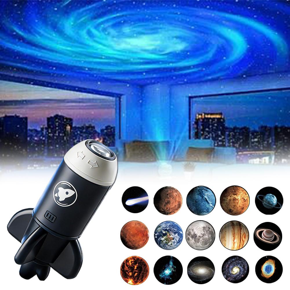 USB galaxy Projector Night Lig - Planetarium Projector Home ulasan dan harga