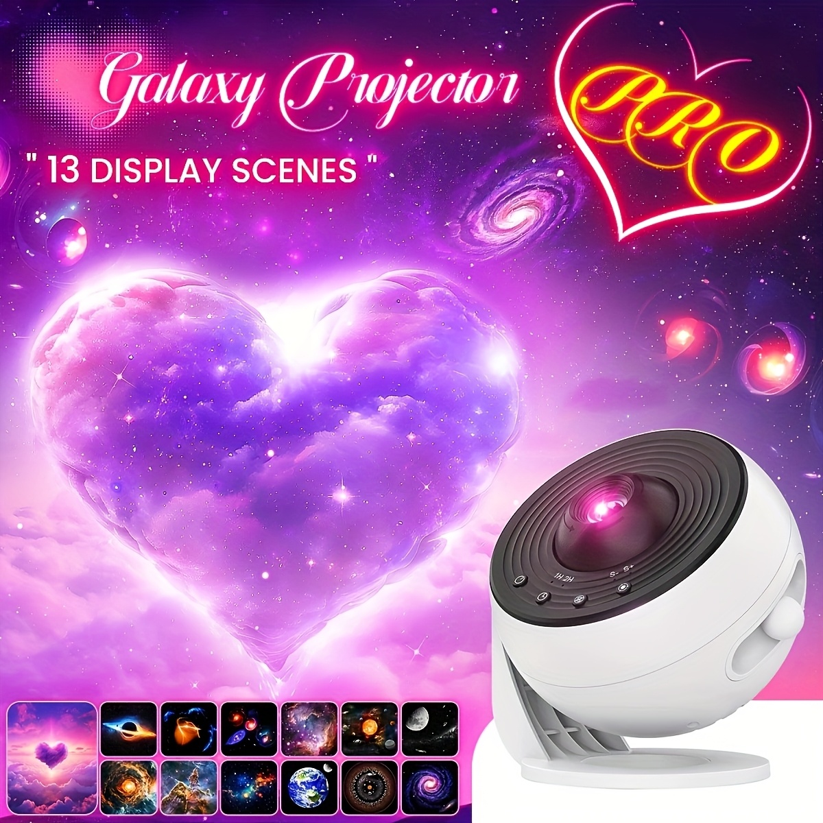 Galaxy Star Projector 360° Rot - Planetarium Projector Home ulasan dan harga