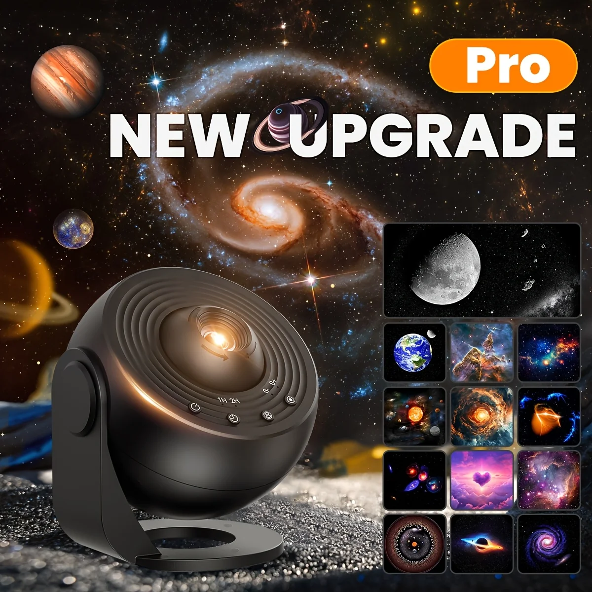 Galaxy Star Projector 360° Rot - Planetarium Projector Home ulasan dan harga