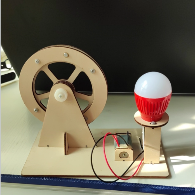 Mini DIY Hand Crank Generator  - Science Project ulasan dan harga