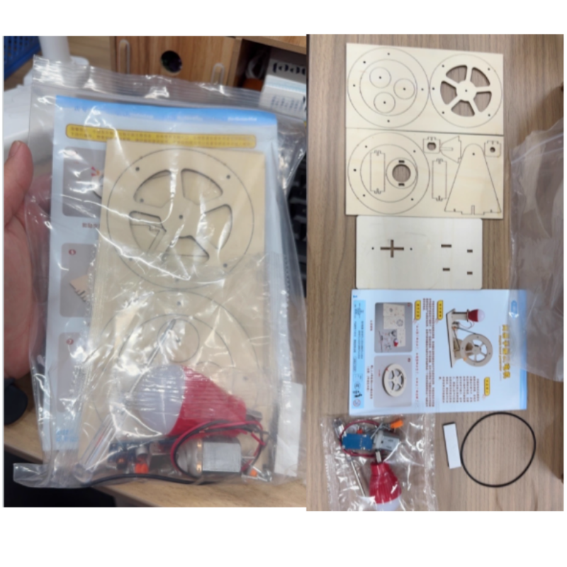 Mini DIY Hand Crank Generator  - Science Project ulasan dan harga