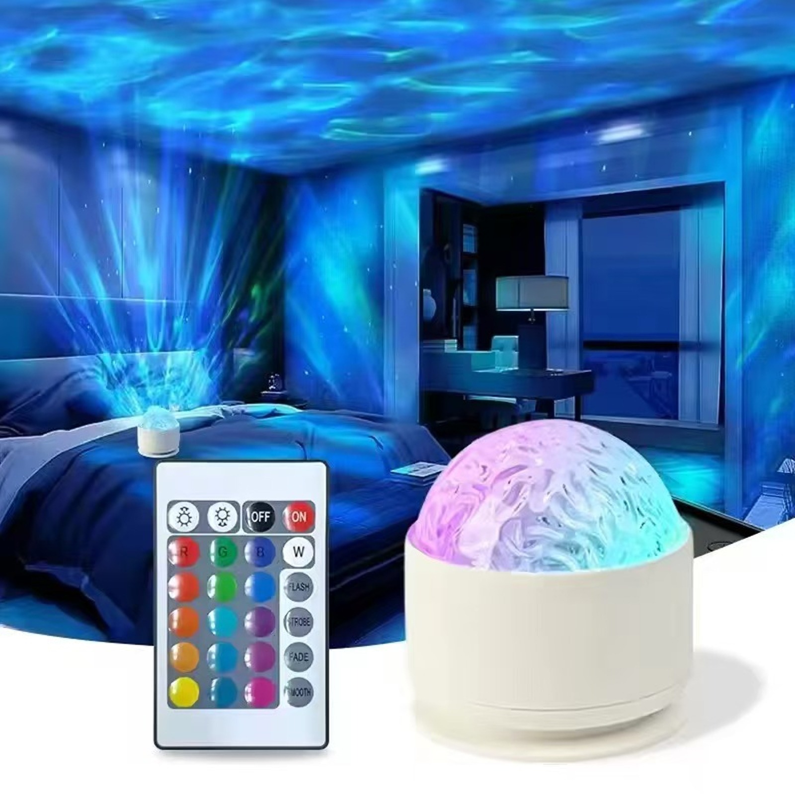 1pcs 2-in-1 Aurora Borealis &  - Planetarium Projector Home ulasan dan harga