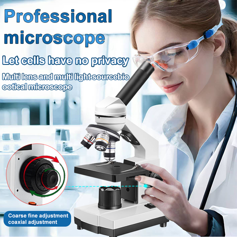 40X-5000X Compound Monocular M - Microscope Compound 40X ulasan dan harga