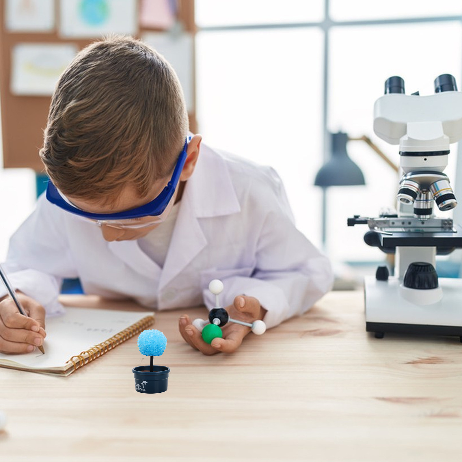 1Set Crystal DIY Science Kit F - Science Project ulasan dan harga