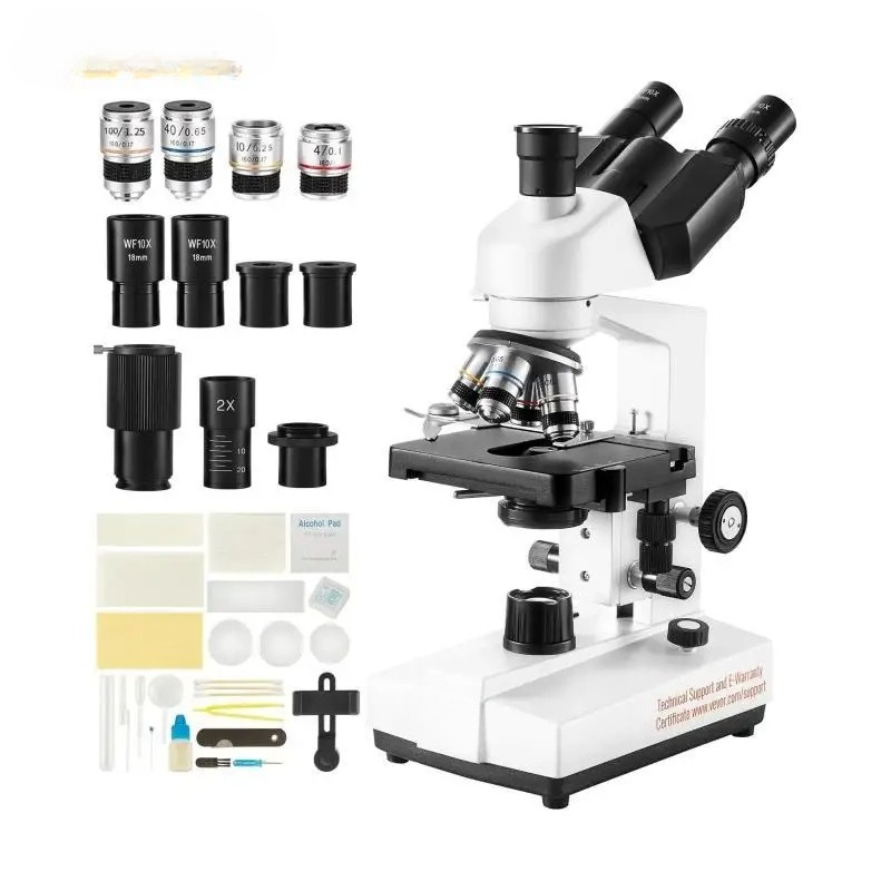 VEVOR Compound Trinocular Micr - Microscope Compound 40X ulasan dan harga