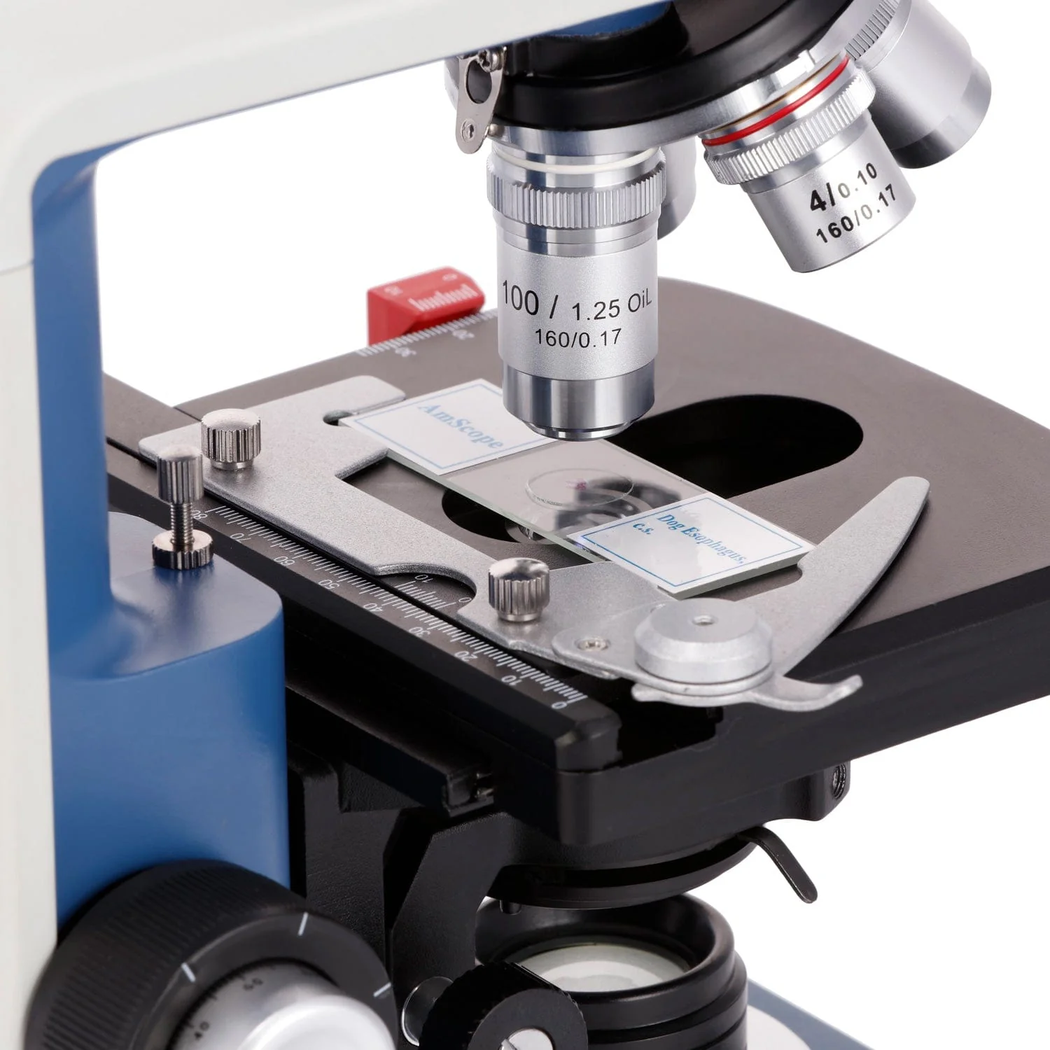 AmScope 40X-2500X USB-C Rechar - Microscope Compound 40X ulasan dan harga