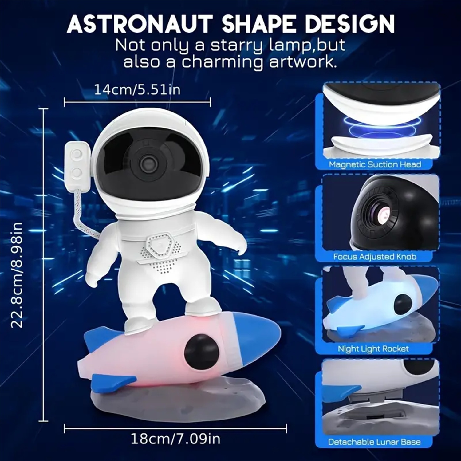 Astronaut Starry Sky Projector - Planetarium Projector Home ulasan dan harga