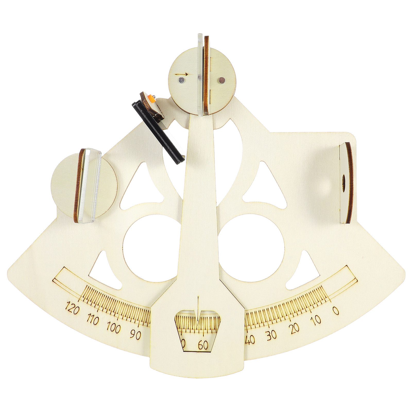 1Set DIY Nautical Sextant Educ - Science Project ulasan dan harga