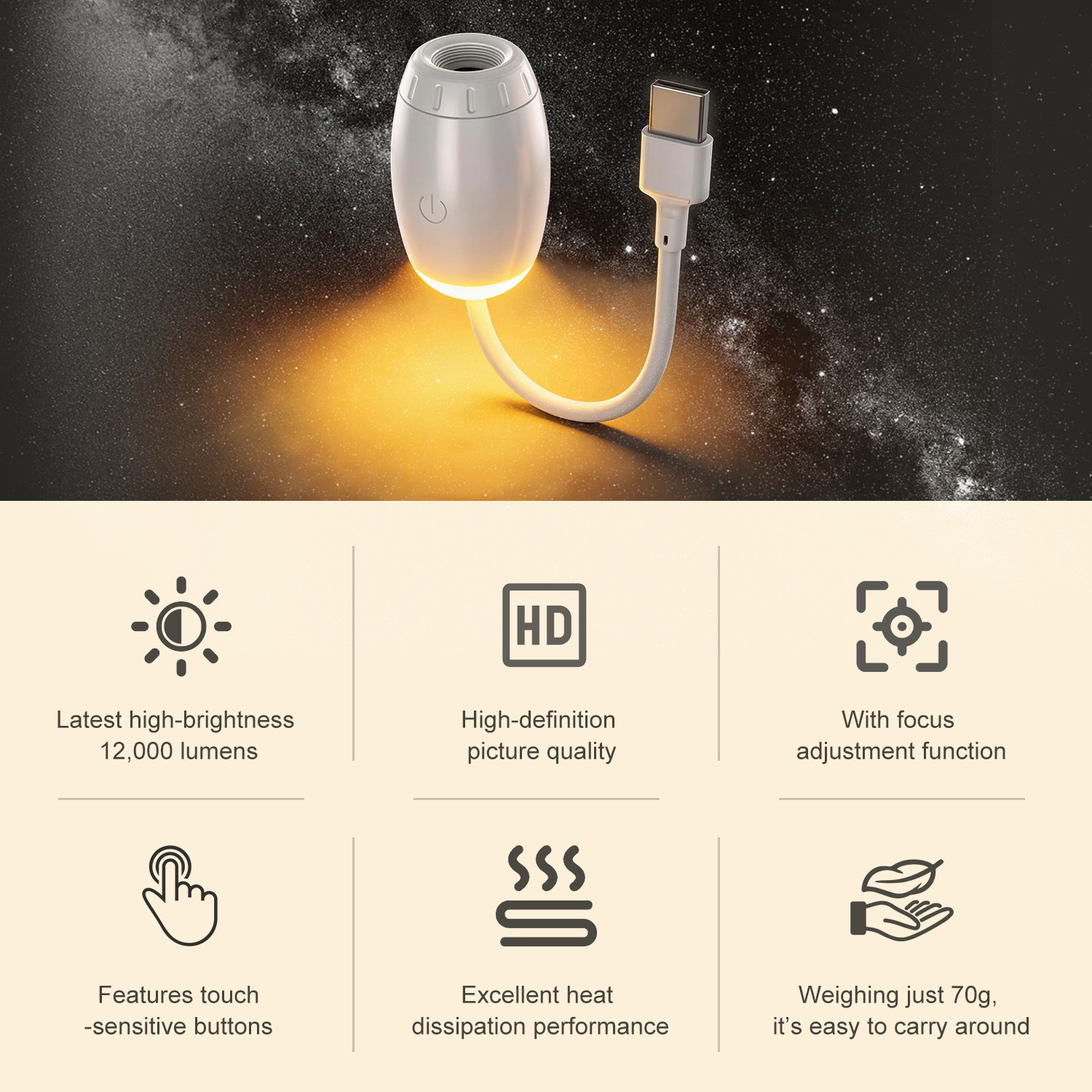 Mini Galaxy Star Projector Two - Planetarium Projector Home ulasan dan harga