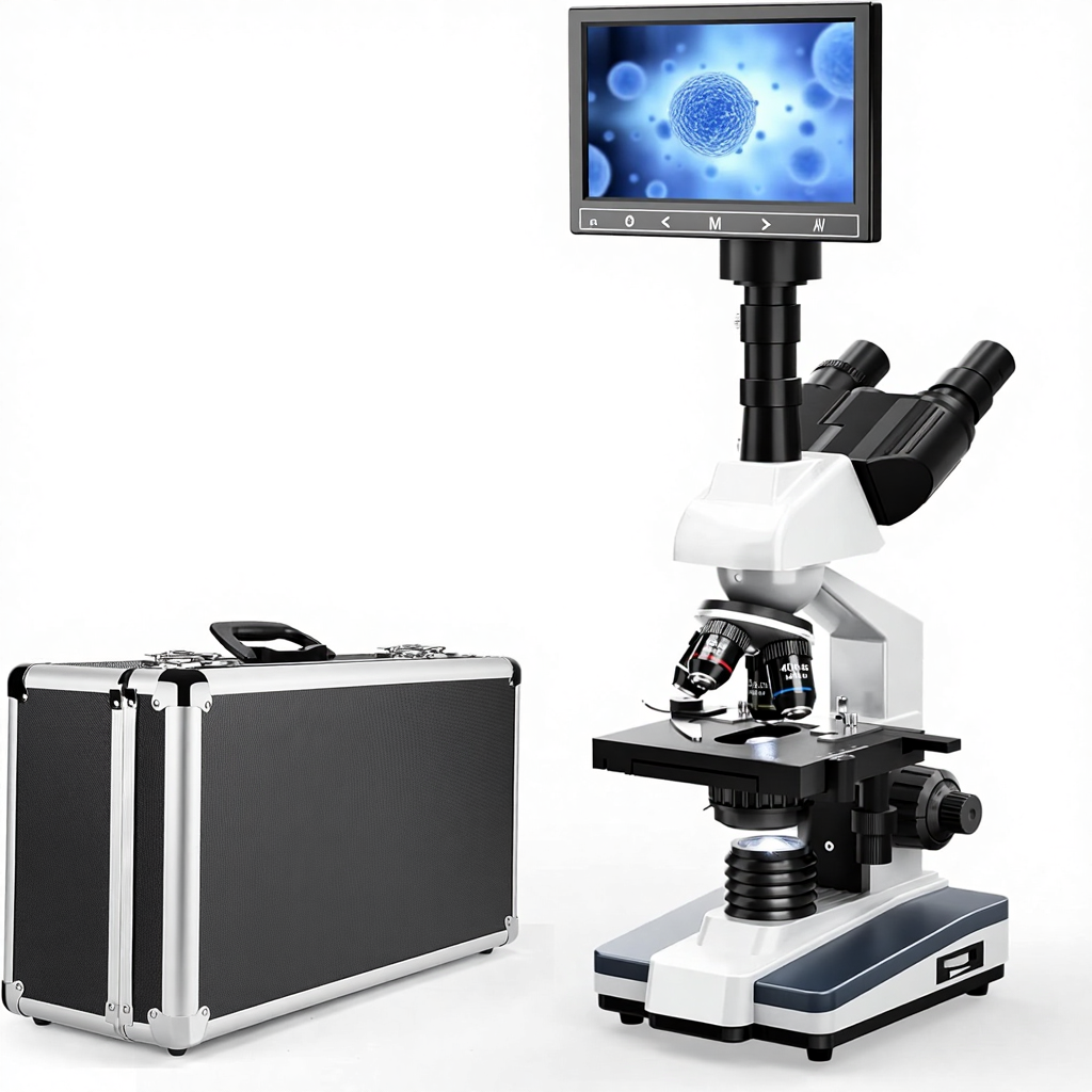 40X-2500X Trinocular Compound  - Microscope Compound 40X ulasan dan harga